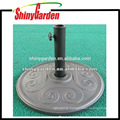 Concrete round umbrella base